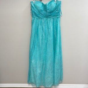 Blue prom dress size 12